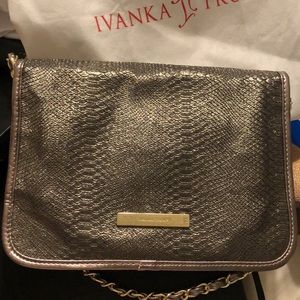Ivanka trump metallic bag